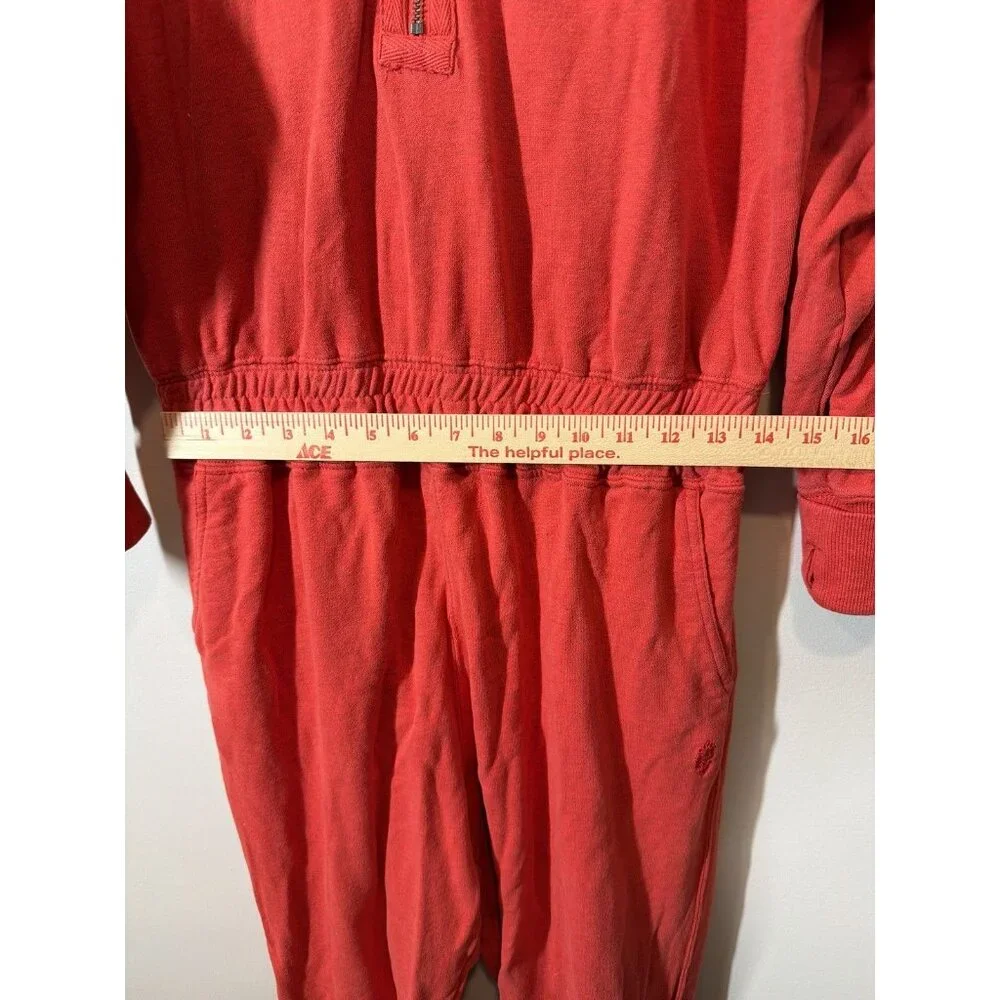 Free People‎ FP Movement Training Day Jumpsuit Size Small Long Sleeve Athleisure